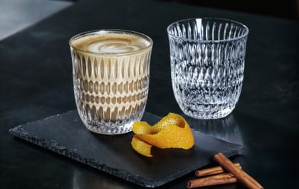 Verre Barista NACHTMANN Ethno pour cappuccino ou flat white – convient aussi aux boissons chaudes